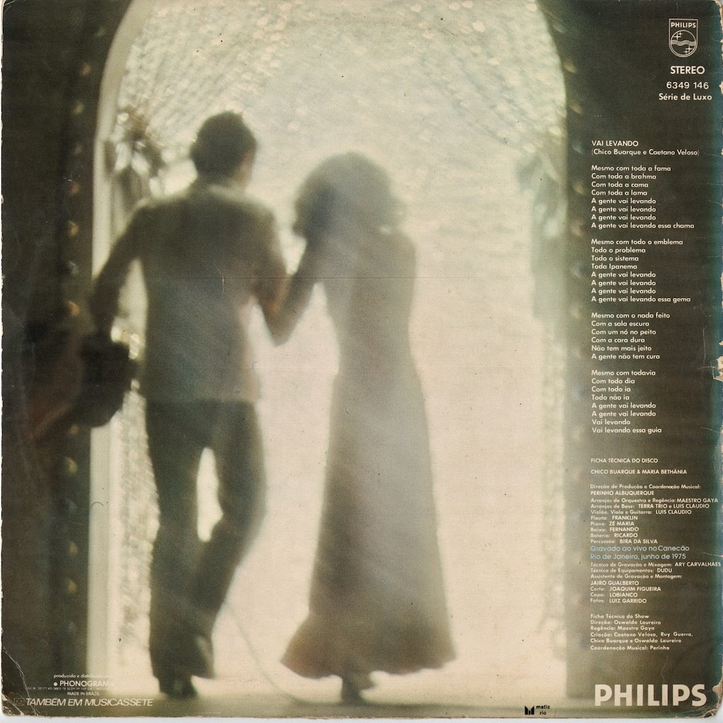 Chico Buarque & Maria Bethania / シコ・ブアルキ＆マリア・ベタニア / Ao Vivo (6349 146)