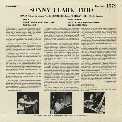 Sonny Clark / ソニー・クラーク / Sonny Clark Trio (BST-81579)