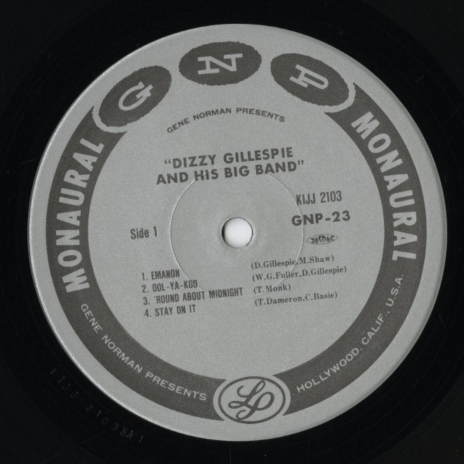 Dizzy Gillespie / ディジー・ガレスピー / Dizzy Gillespie and His Big Band (KIJJ-2103)