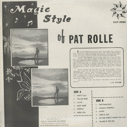 Pat Rolle / パット・ロール / Magic Style (CLP-3985)