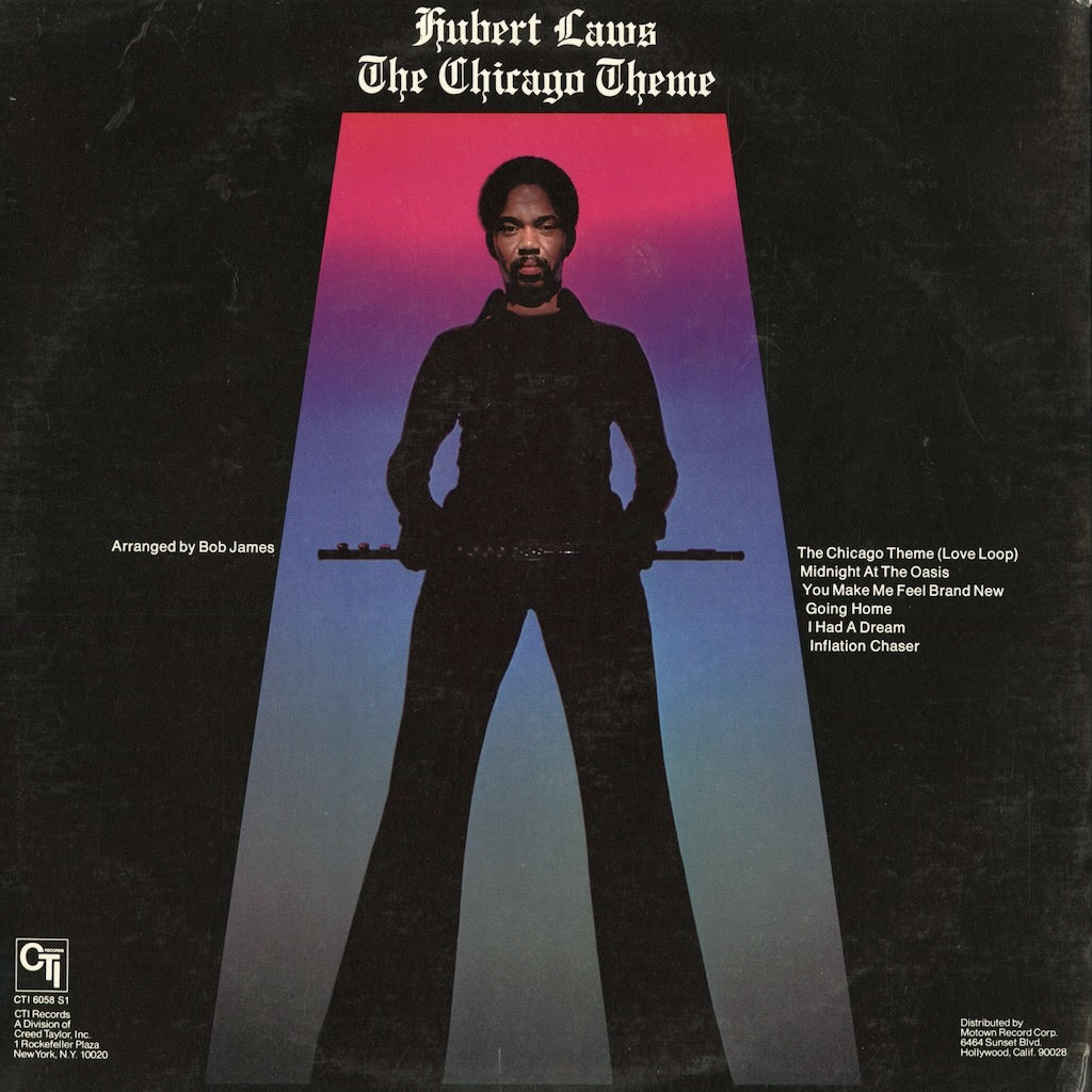 Hubert Laws - The Chicago Theme (CTI 6058 S1) 1975 US CTI｜中古LP