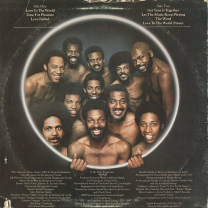 L.T.D. - Love To The World (SP-4589) LP 1976 US A&M｜中古LP