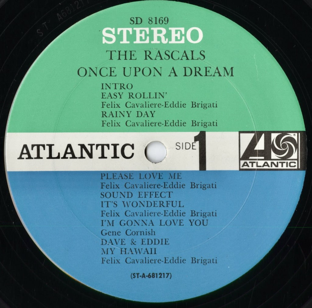 The Rascals - Once Upon A Dream (SD 8169) LP 1968 US Atlantic｜中古LP
