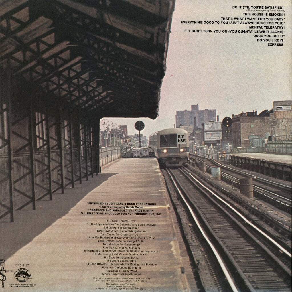 B.T. Express - Do It (SPS-5117) 1974 US Scepter｜中古LP
