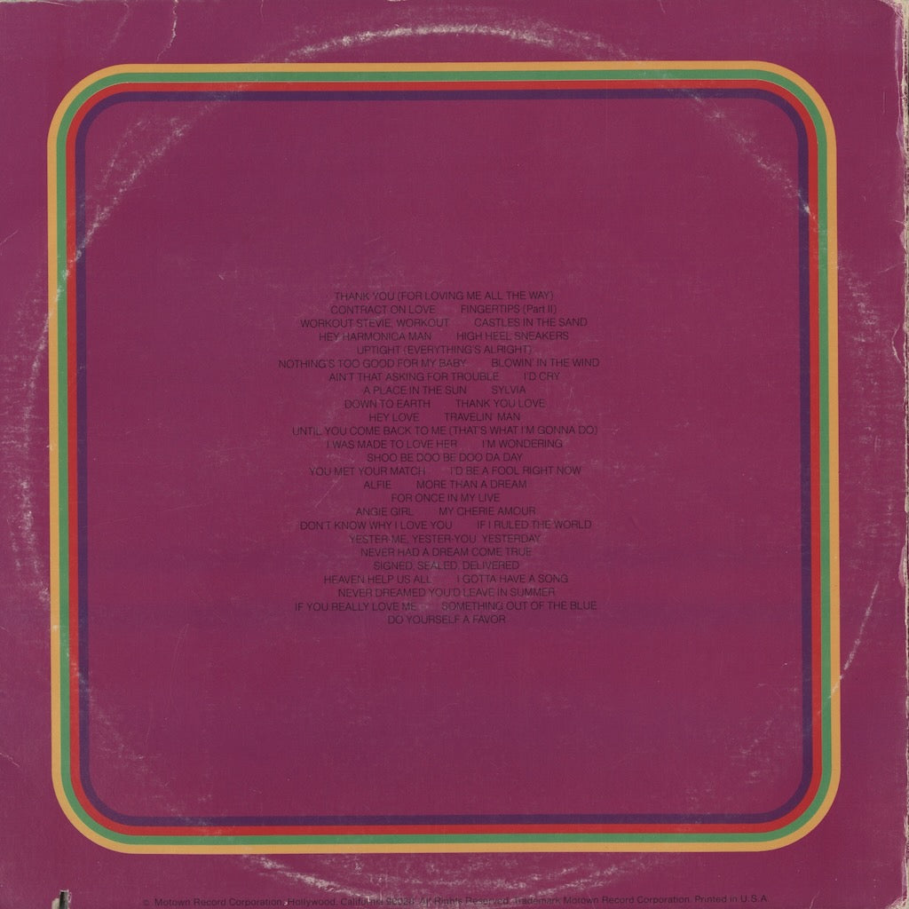 Stevie Wonder / スティーヴィ・ワンダー / Looking Back -3LP (M 804LP3)