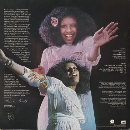 Natalie Cole - Inseparable (ST-11429) 1975 US Capitol｜中古LP