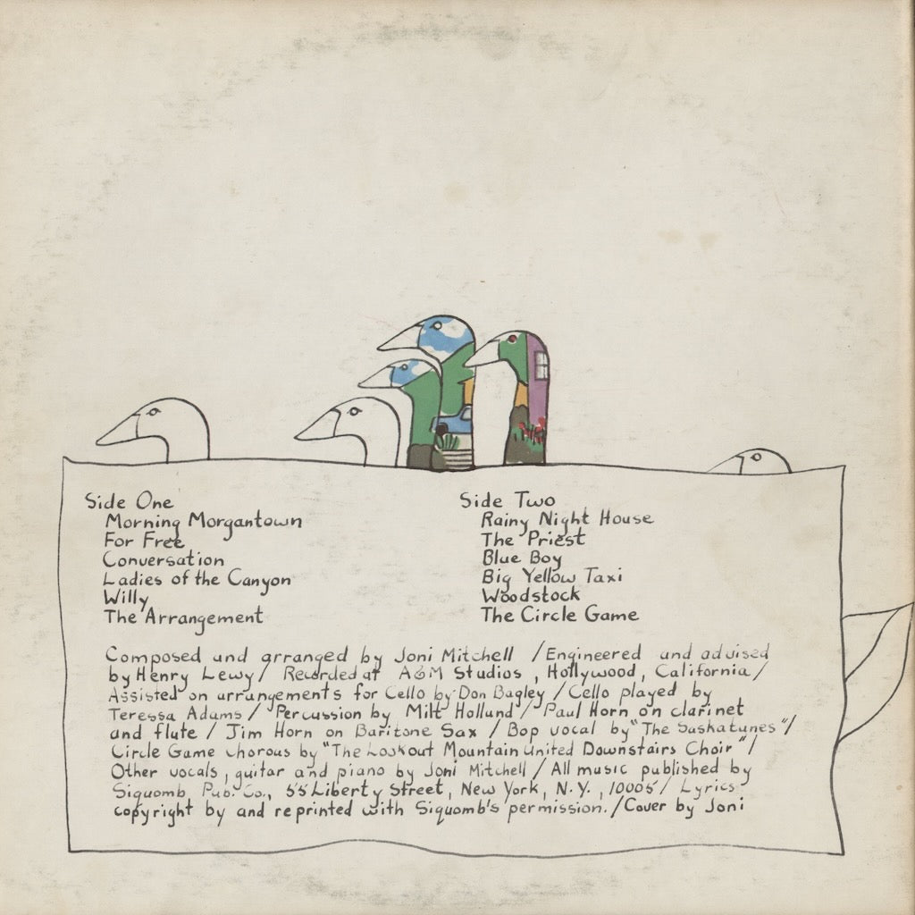 Joni Mitchell / ジョニ・ミッチェル / Ladies Of The Canyon (RS 6376)