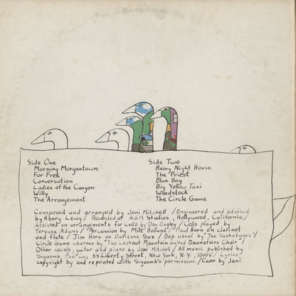 Joni Mitchell / ジョニ・ミッチェル / Ladies Of The Canyon (RS 6376)