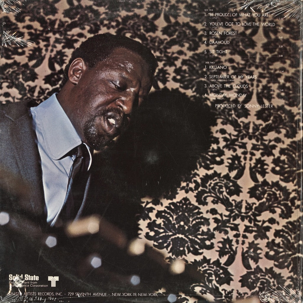 Johnny Lytle / ジョニー・ライトル / Be Proud (SS 18044)