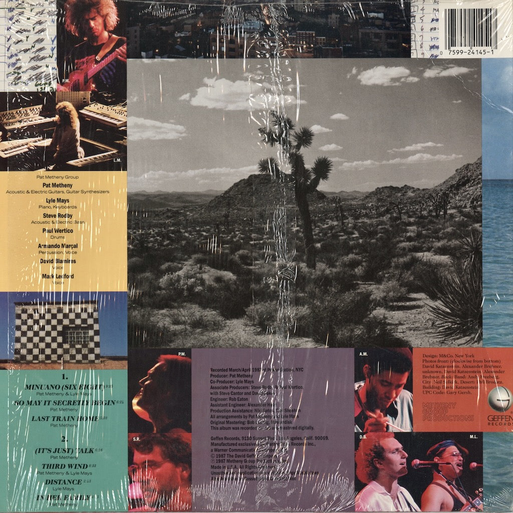 Pat Metheny - Still Life (Talking) (GHS 24145) LP 1987 US Geffen｜中古LP