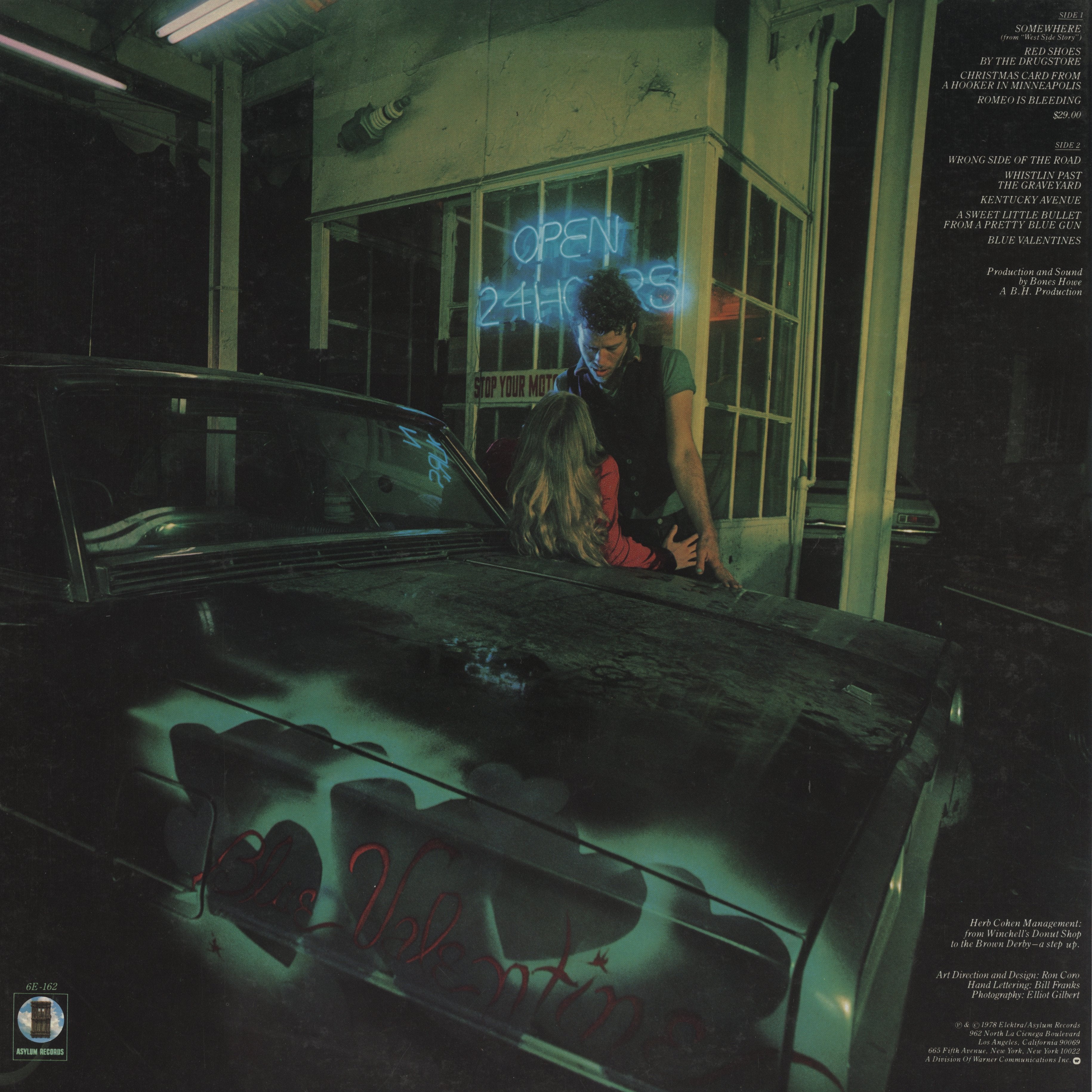 Tom Waits Blue Skies/US PROMシングル アルバム未収曲 Tom Waits Blue Skies/US PROMシングル アルバム未収曲 Tom Waits Blue