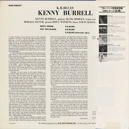 Kenny Burrell / ケニー・バレル / K.B. Blues (GXF-3052(M))