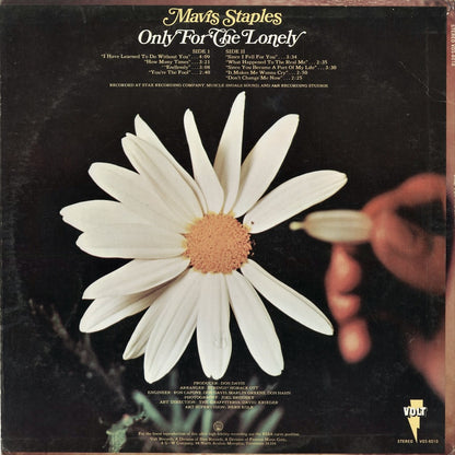 Mavis Staples - Only For The Lonely (VOS 6010) 1970 US Volt｜中古LP