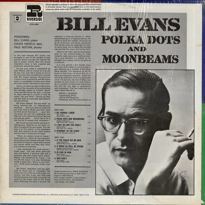 Bill Evans / ビル・エヴァンス / Polka Dots And Moonbeams (RS 3001)
