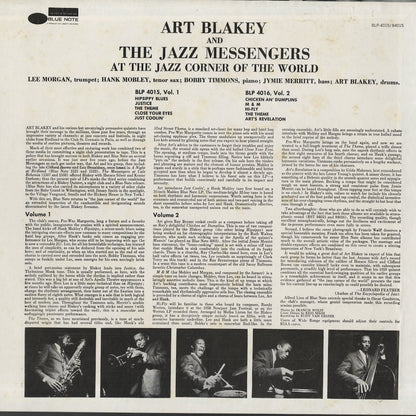 Art Blakey / アート・ブレイキー / At The Jazz Corners Of The World Volume 1 (BST 84015)