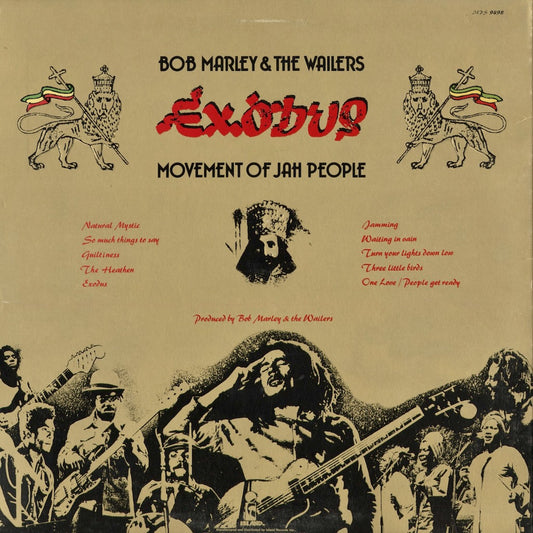 Bob Marley & The Wailers - Exodus (ILPS 9498) 1977 US Island｜中古LP
