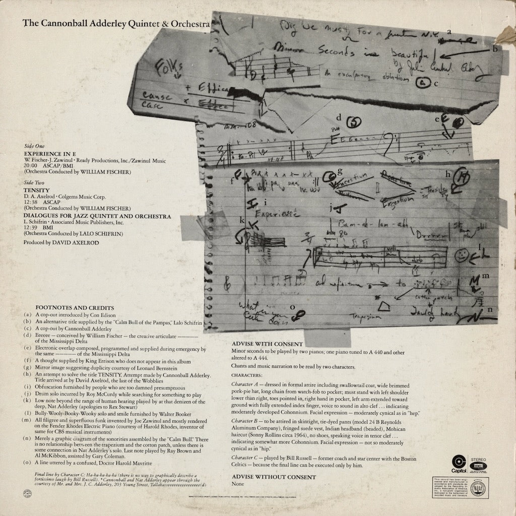 Cannonball Adderley / キャノンボール・アダレイ / The Cannonball Adderley Quintet & Orchestra (ST-484)