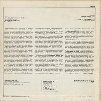 Grant Green - Alive! (BST-84360) 1970 US Blue Note｜中古LP