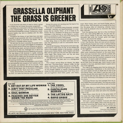 Grassella Oliphant - The Grass Is Greener (1494) 1967 US Atlantic｜中古LP