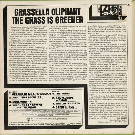 Grassella Oliphant - The Grass Is Greener (1494) 1967 US Atlantic｜中古LP