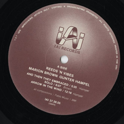 Marion Brown & Gunter Hampel / Reeds 'N Vibes (IAI 37.38.55)