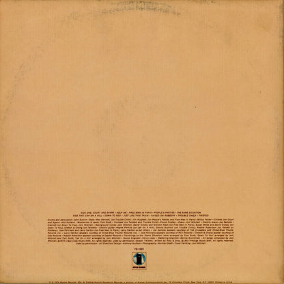 Joni Mitchell - Court And Spark (7E 1001) LP 1973 US Asylum｜中古LP