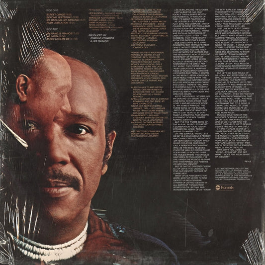 Les McCann - Music Lets Me Be (AS-9329) LP 1977 US ABC Impulse!｜中古LP