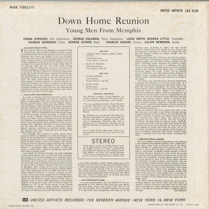 Young Men From Memphis / ヤング・メン・フロム・メンフィス / Down Home Reunion (LAX 3130)