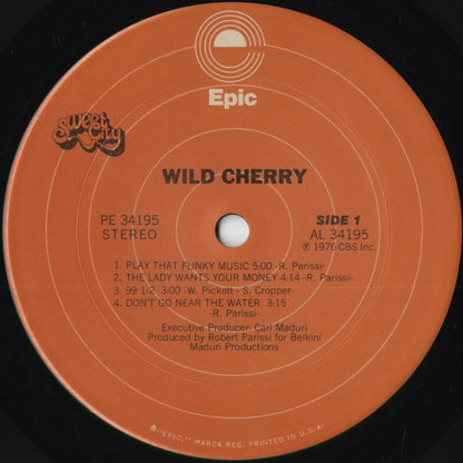 Wild Cherry - Wild Cherry (PE 34195) 1976 US Epic｜中古LP