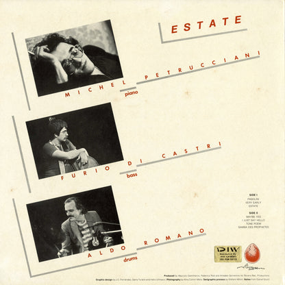 Michel Petrucciani / ミシェル・ペトルチアーニ / Estate (RVR-1)