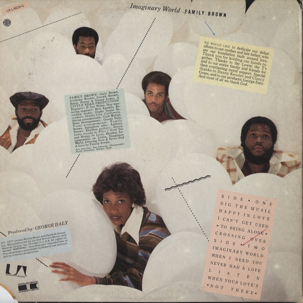 Family Brown / ファミリー・ブラウン / Imaginary World (UA-LA828-G)