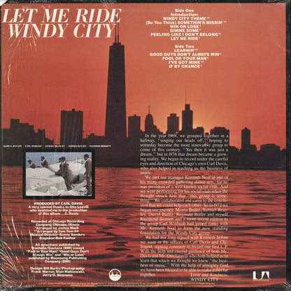 Windy City – Let Me Ride (CH-LA691-G) LP 1977 US UA-Chi Sound | 中古LP