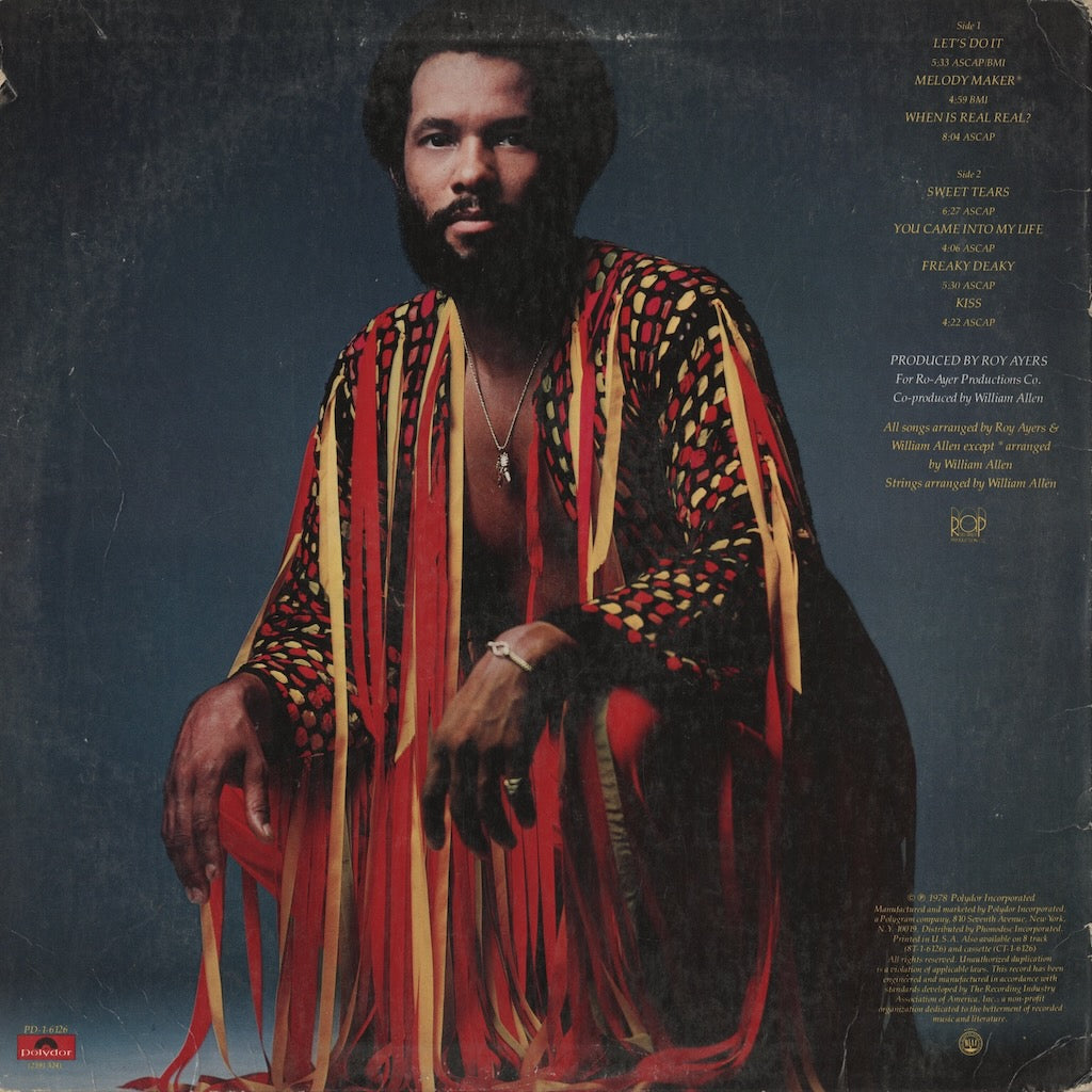 Roy Ayers / ロイ・エアーズ / Let's Do It (PD-1-6126)