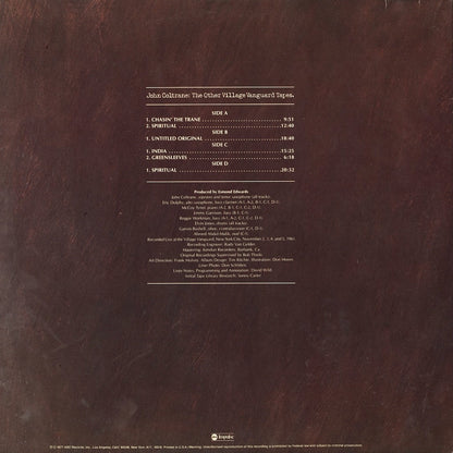 John Coltrane / ジョン・コルトレーン / The Other Village Vanguard Tapes -2LP (AS-9325)