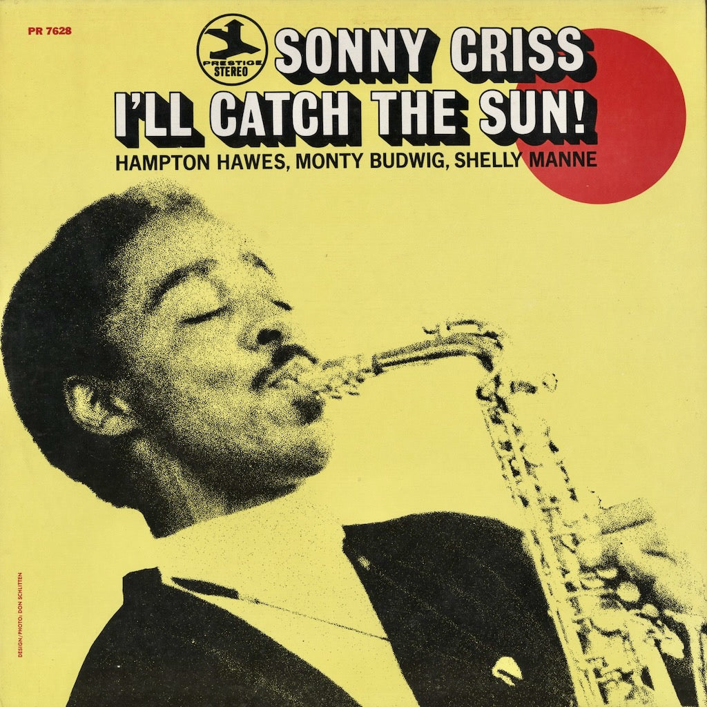 Sonny Criss - I'll Catch The Sun (PRST 7628) LP 1969 US Prestige