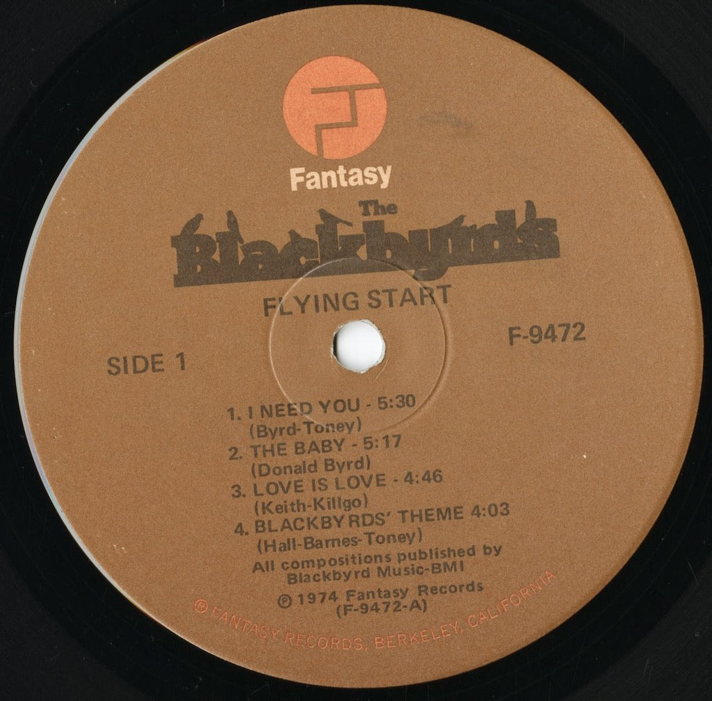 Blackbyrds - Flying Start (F-9472) LP 1974 US Fantasy｜中古LP