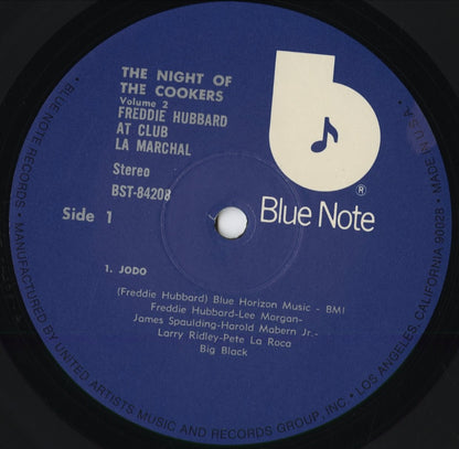 Freddie Hubbard - The Night Of The Cookers Volume 2 (BST-84208) 1977 US Blue Note｜中古LP