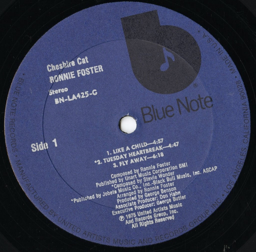 Ronnie Foster - Cheshire Cat (BN-LA425-G) LP 1975 US Blue Note｜中古LP