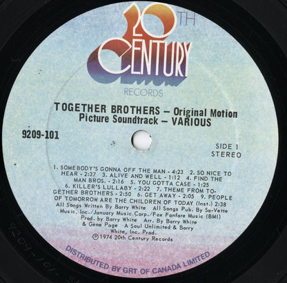 Barry White / バリー・ホワイト / Together Brothers -OST (ST-101)