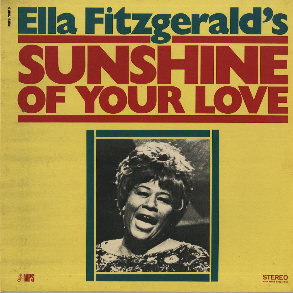 Ella Fitzgerald / エラ・フィッツジェラルド / Sunshine Of Your Love (MPS 15010) –  VOXMUSIC WEBSHOP