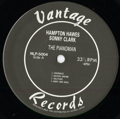 Hampton Hawes, Sonny Clark - The Pianoman (NLP 5004) 1991 JPN Norma｜中古LP