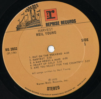 Neil Young - Harvest (MS 2032) 1972 US Reprise｜中古LP