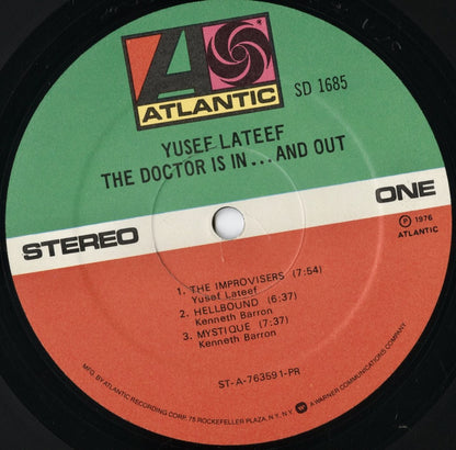 Yusef Lateef / ユセフ・ラティーフ / The Doctor Is In ...And Out (SD 1685)