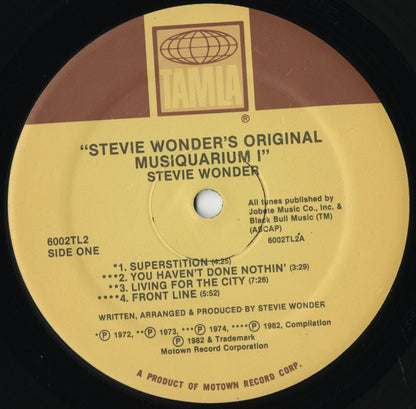 Stevie Wonder - Original Musiquarium (T6002)｜2LP 1982 US Tamla｜中古LP
