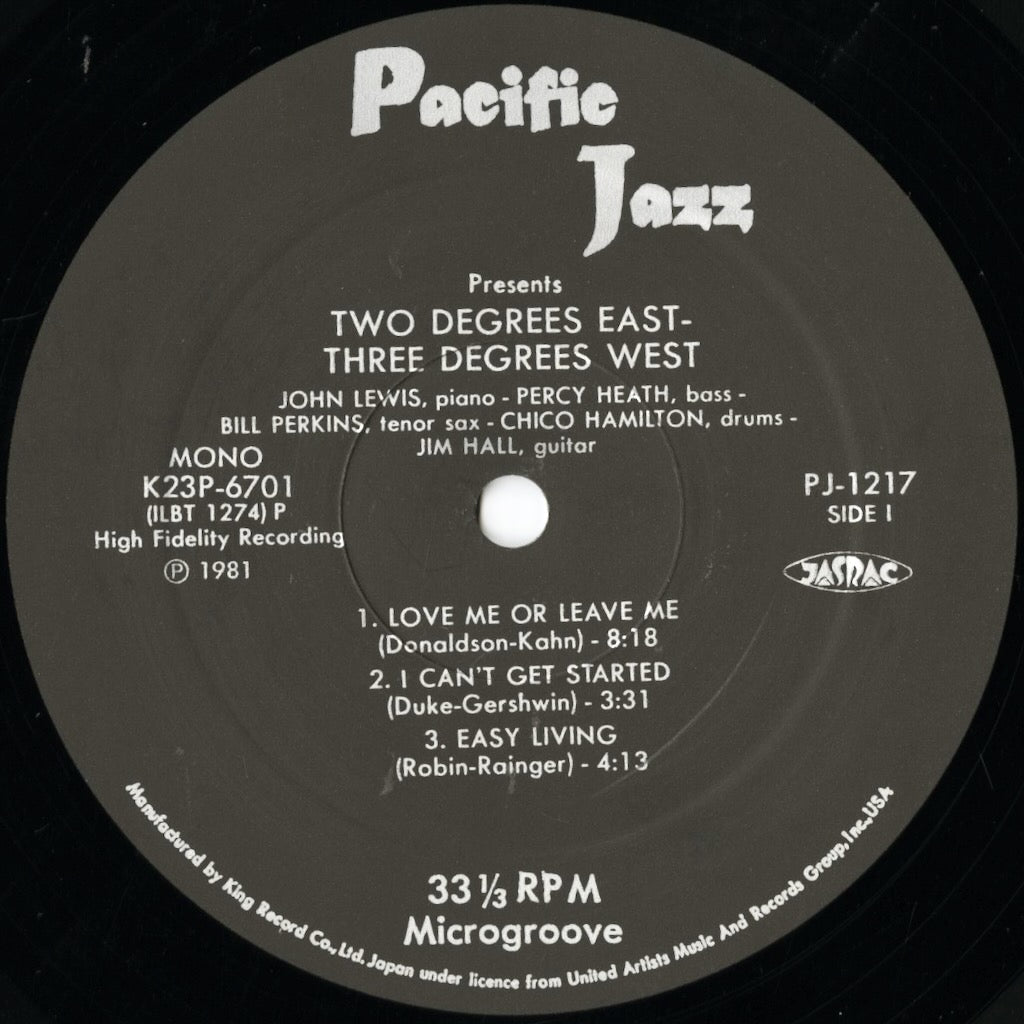 John Lewis / ジョン・ルイス / Grand Encounter: 2° East - 3° West (K23P-6701 (M))