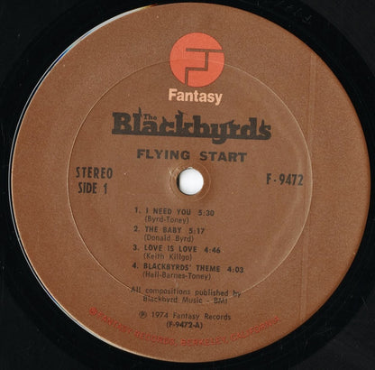 Blackbyrds - Flying Start (F-9472) LP 1974 US Fantasy｜中古LP