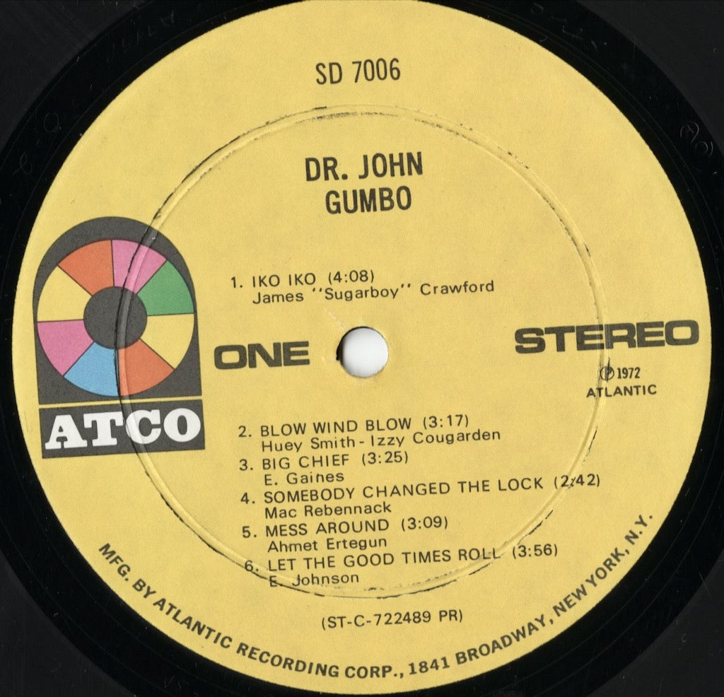 Dr. John / ドクター・ジョン / Gumbo (SD 7006)