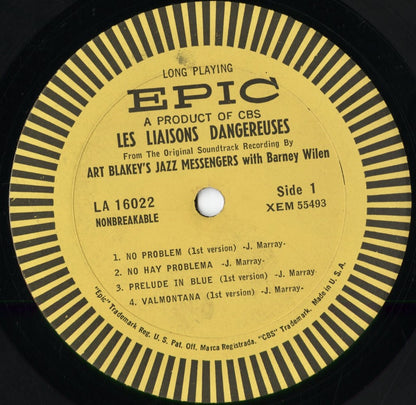 Art Blakey - Les Liaisons Dangereuses (LA 16022) 1962 US Epic｜中古LP