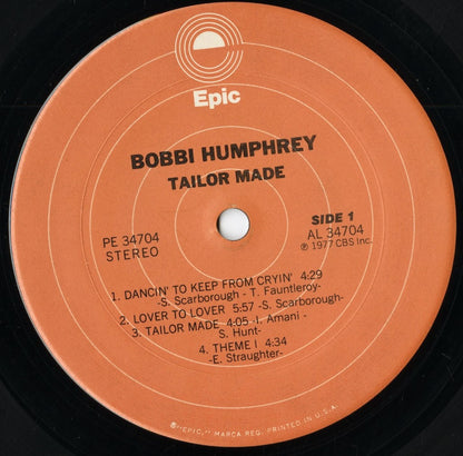 Bobbi Humphrey – Tailor Made (PE 34704) LP 1977 US Epic｜中古LP