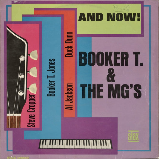 Booker T. And The M.G.'s - And Now! (STS-2006) LP 1967 UK Stax｜中古LP